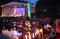 Musik und Licht am Hollersee